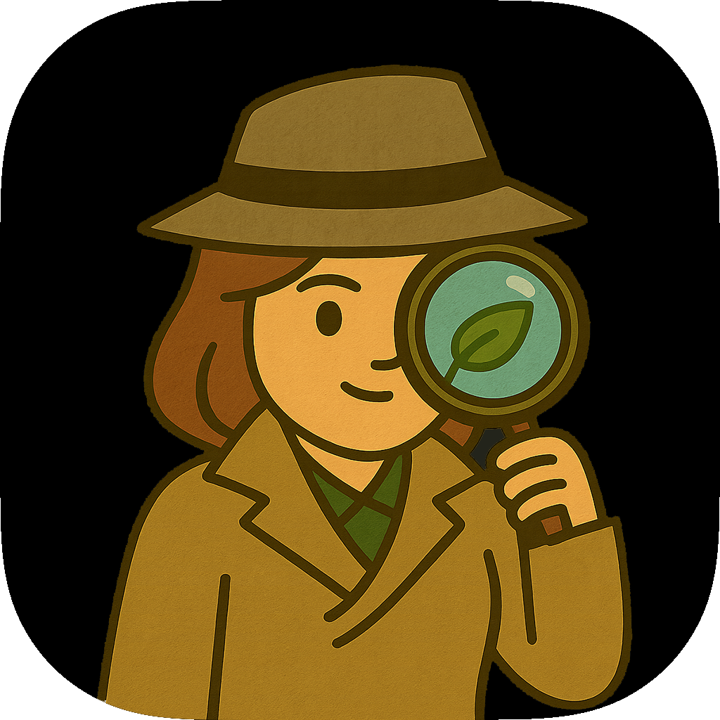 Vegan Detective Icon